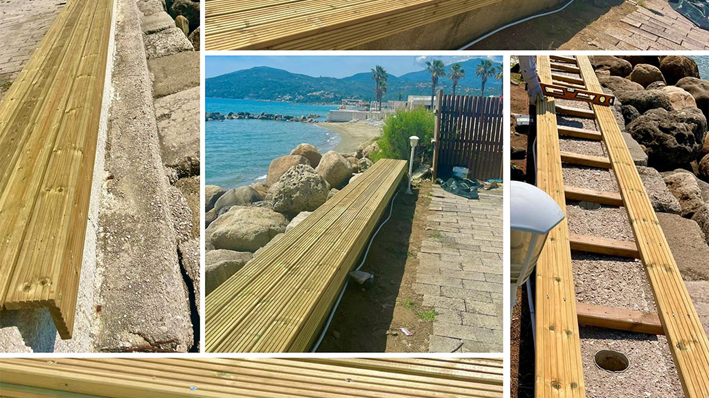Recinzione in legno