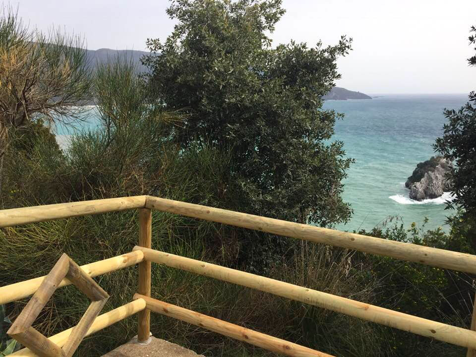 Progetto commissionato dal King’s Hotel Residence di Palinuro per la manutenzione del sentiero che collega l’Hotel alla Spiaggia del Buondormire Palinuro (Salerno)