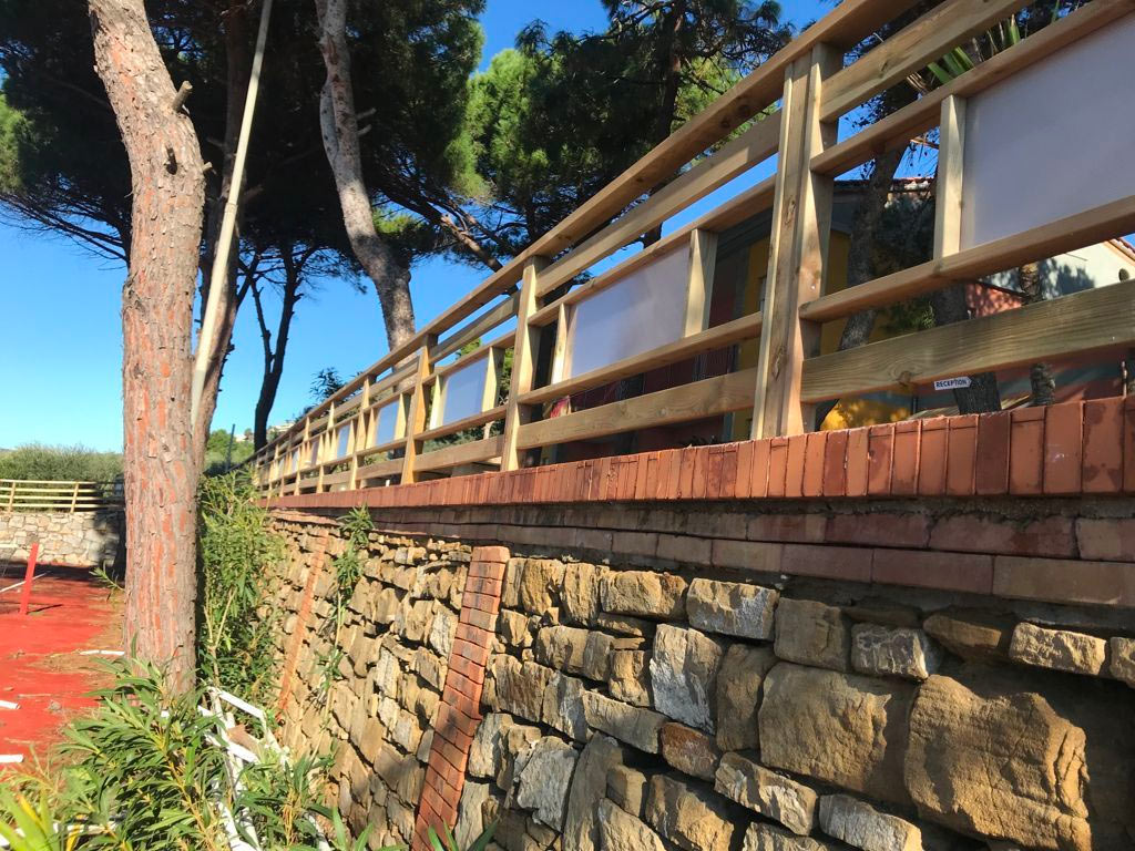 Progetto di sistemazioni degli esterni per la struttura ricettiva Villa Sarina a Mezzatorre di San Mauro Cilento (Salerno)