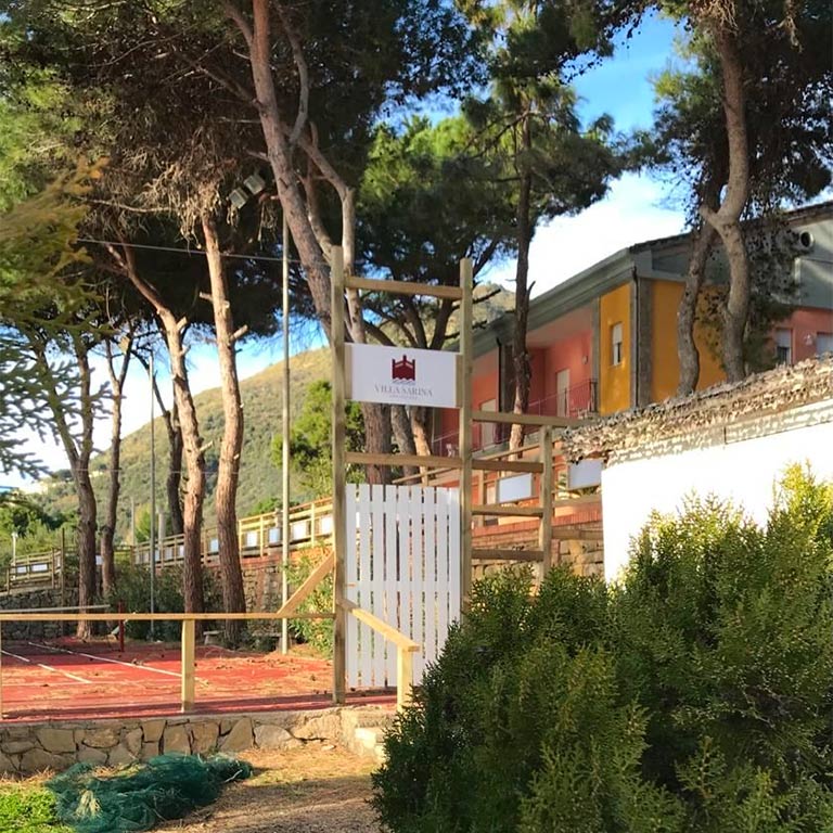 Progetto di sistemazioni degli esterni per la struttura ricettiva Villa Sarina a Mezzatorre di San Mauro Cilento (Salerno)