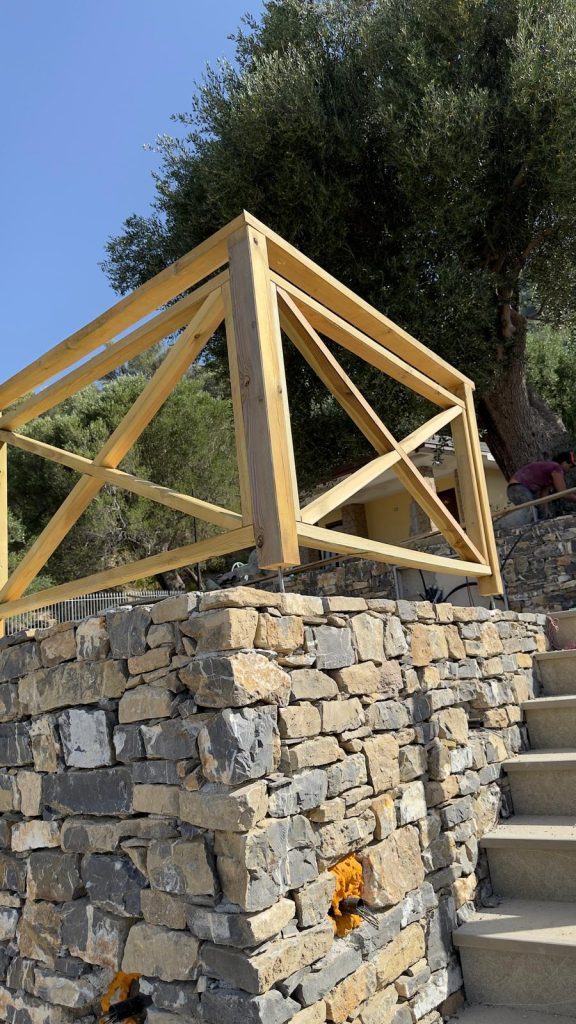 Recinzione in legno con Moduli Pre assemblati a Rodio (Salerno) nel Cilento Pino Garden&Wood di Pasquale Pino Casal Velino (Salerno) www.pinogardenwood.it